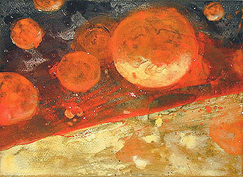 制作過程「希望の灯り」