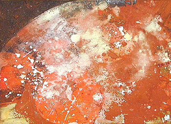 制作過程「希望の灯り」