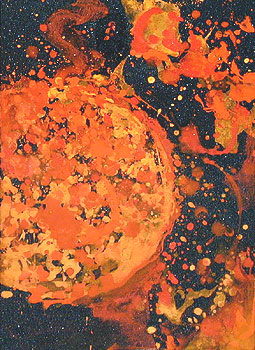 制作過程「希望の灯り」