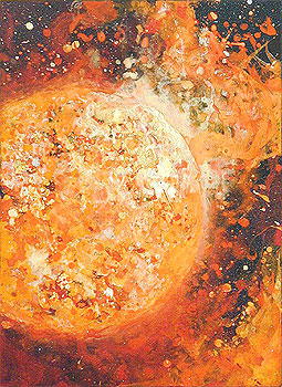 制作過程「希望の灯り」