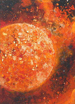 制作過程「希望の灯り」