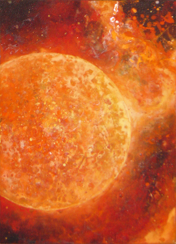 制作過程「希望の灯り」