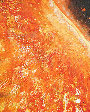 制作過程「駆けめぐる熱」