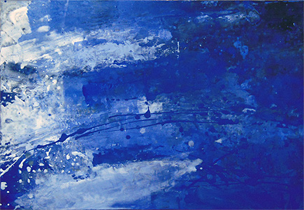 制作過程「夜空に漂う」