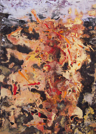 制作過程「続く道 広がる空」