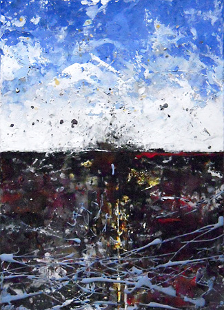 制作過程「続く道 広がる空」