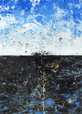 制作過程「続く道 広がる空」