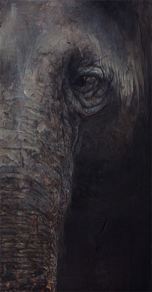 制作過程「象の眼」