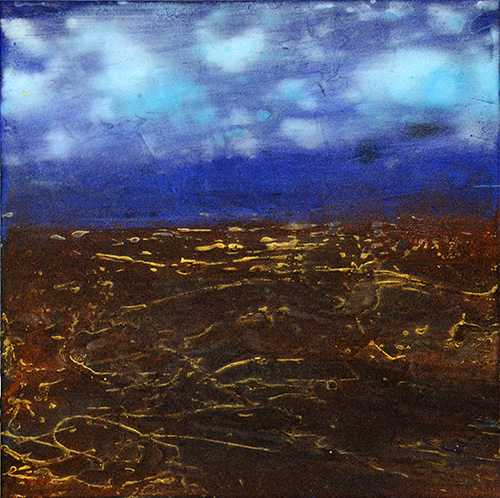 制作過程「星空」