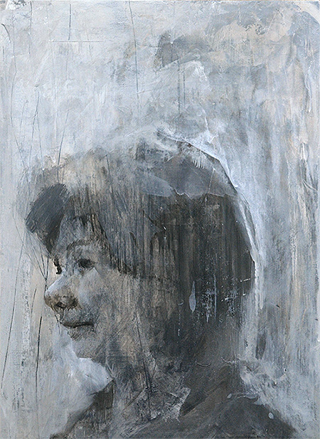 制作過程「ある画廊オーナーの肖像」