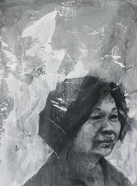 制作過程「ある画廊オーナーの肖像」