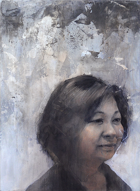 制作過程「ある画廊オーナーの肖像」