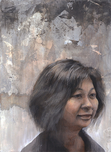 制作過程「ある画廊オーナーの肖像」