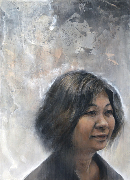 制作過程「ある画廊オーナーの肖像」