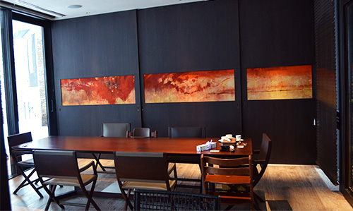 制作過程「飛翔」