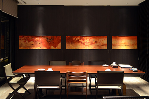 制作過程「飛翔」