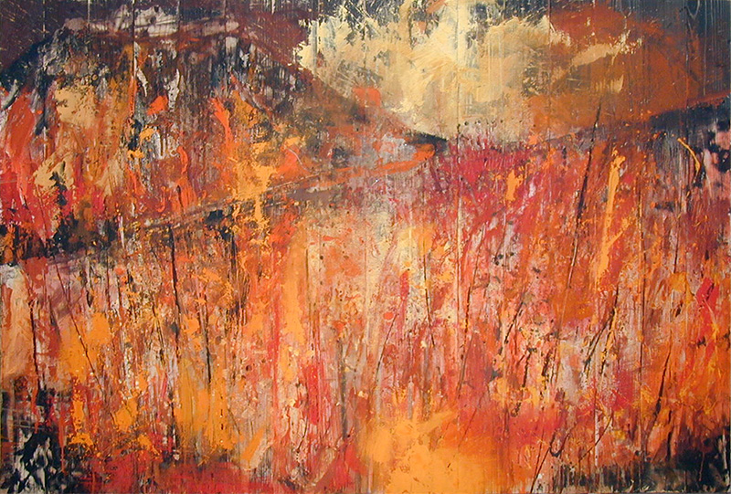 制作過程「映画「同じ月を見ている」使用絵画」