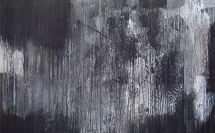 制作過程「叫ぶ大地」