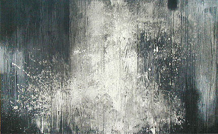 制作過程「叫ぶ大地」