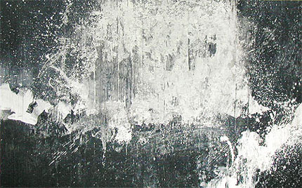 制作過程「叫ぶ大地」