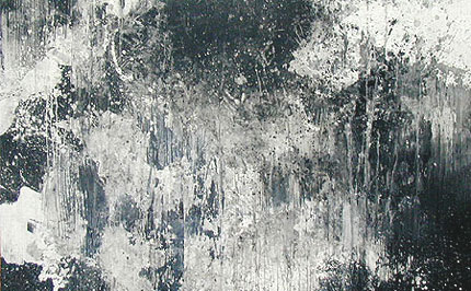 制作過程「叫ぶ大地」