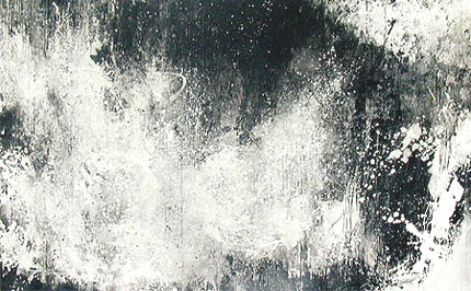 制作過程「叫ぶ大地」