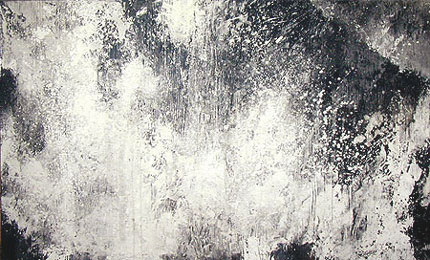 制作過程「叫ぶ大地」