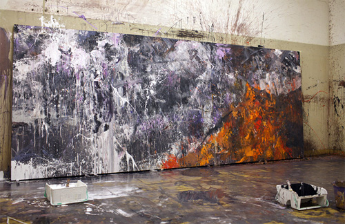 制作過程「炎山雷鳴」