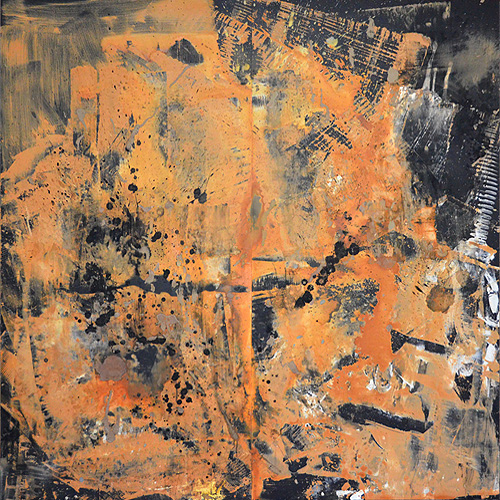 制作過程「慟哭 - 宮城県石巻市立門脇小学校 -」