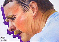 有名人の似顔絵（マンセル）