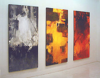 2005年個展展示記録（銀座exhibit Live＆Moris）展示風景写真