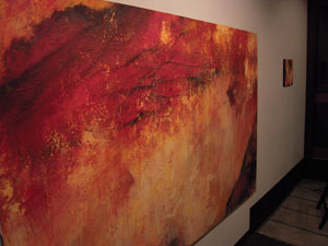 2010年個展展示記録（Galleryやさしい予感 ）展示風景写真