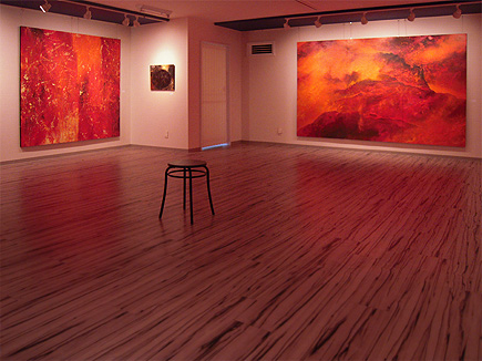 2011年個展展示記録（越谷ギャラリーK ）展示風景写真