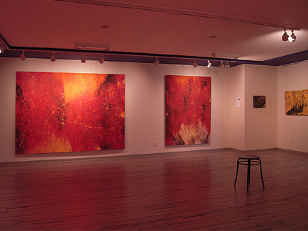 2011年個展展示記録（越谷ギャラリーK ）展示風景写真