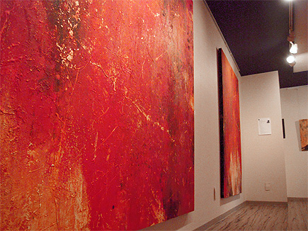 2011年個展展示記録（越谷ギャラリーK ）展示風景写真