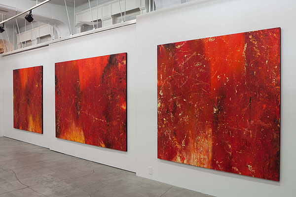 2011年個展展示記録（横浜ギャルリーパリ ）展示風景写真