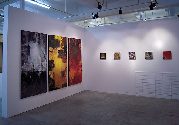 2011年個展展示記録（横浜ギャルリーパリ ）展示風景写真