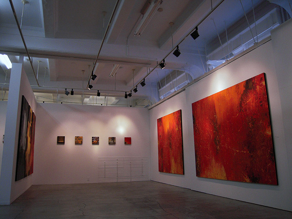 2011年個展展示記録（横浜ギャルリーパリ ）展示風景写真