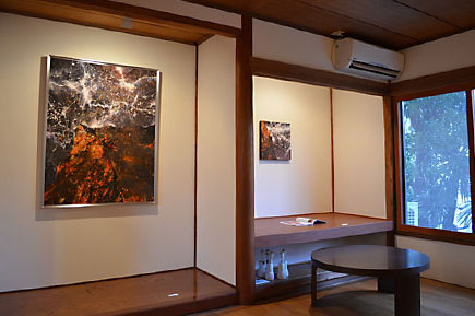 2012年個展（Galleryやさしい予感）展示風景写真