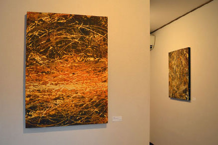 2012年個展（Galleryやさしい予感）展示風景写真