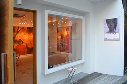 2012年個展（パレットギャラリー）展示風景写真