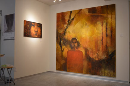 2012年個展（パレットギャラリー）展示風景写真