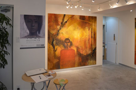 2012年個展（パレットギャラリー）展示風景写真