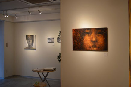 2012年個展（パレットギャラリー）展示風景写真