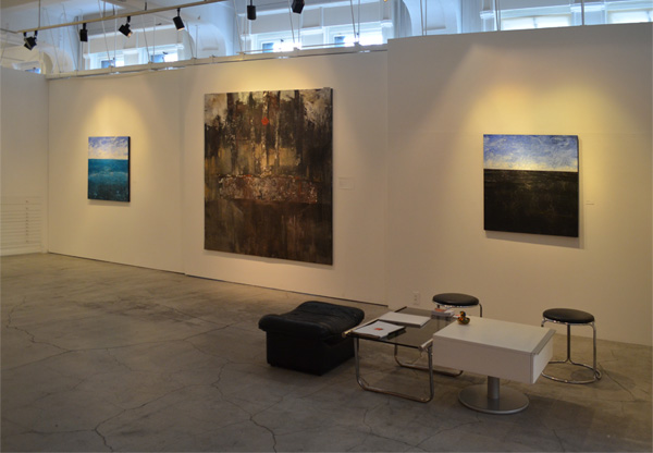 2013年個展展示記録（横浜ギャルリーパリ）展示風景写真