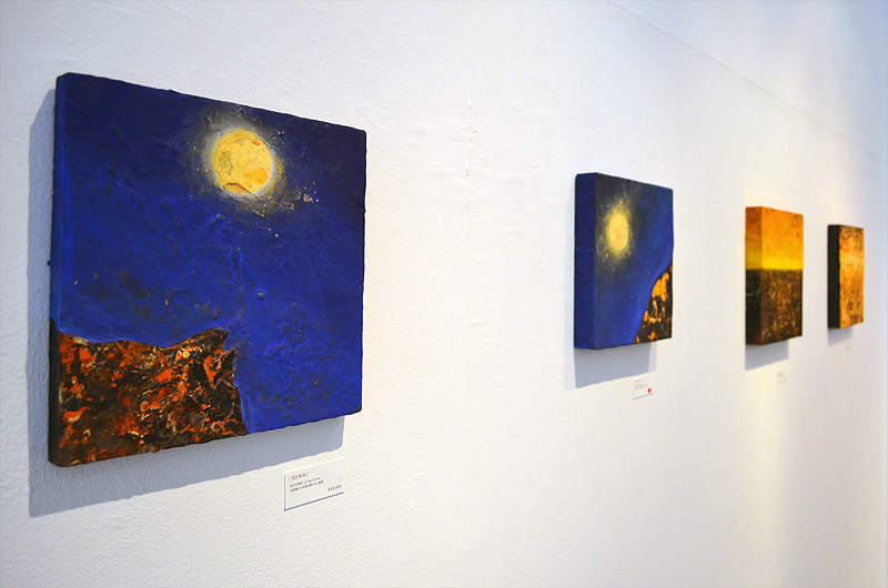 2013年個展展示記録（横浜ギャルリーパリ）展示風景写真