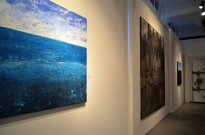 2013年個展展示記録（横浜ギャルリーパリ）展示風景写真