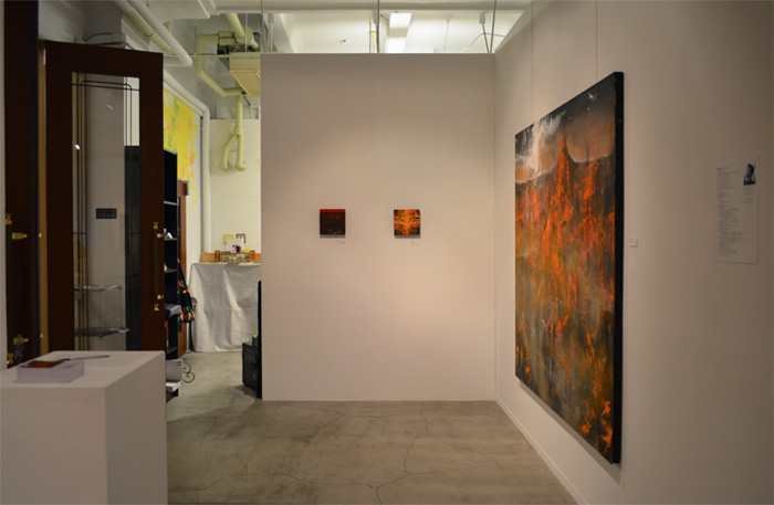 2013年個展展示記録（横浜ギャルリーパリ）展示風景写真