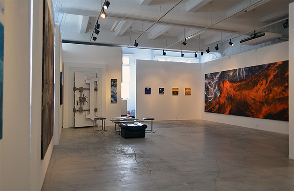 2013年個展展示記録（横浜ギャルリーパリ）展示風景写真