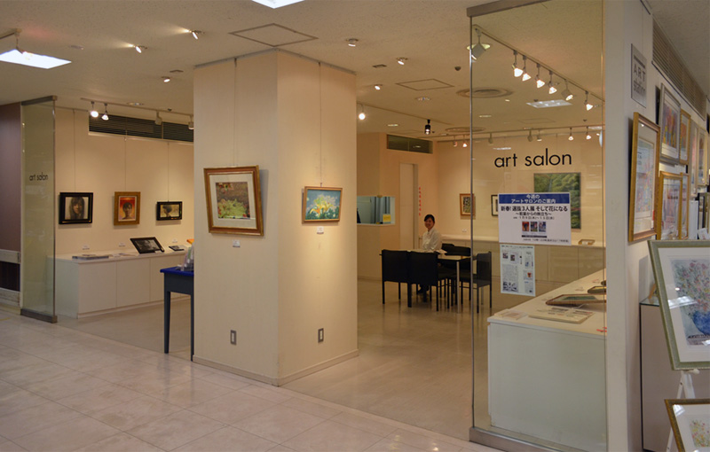 2014年展示記録（東急百貨店たまプラーザ店4階アートサロン、Gallery銀座フォレスト）展示風景写真